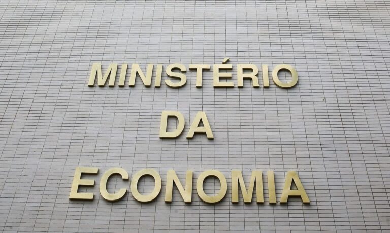 Fachada do Ministério da economia